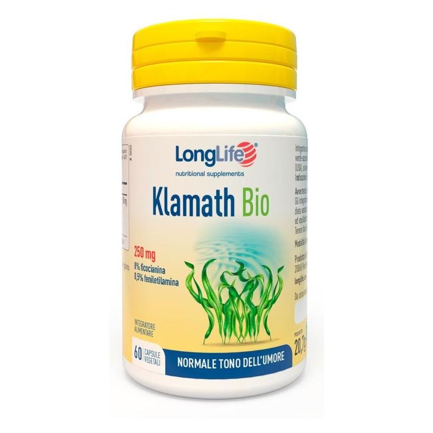 Longlife Bio Klamath Algae 60 Capsule
