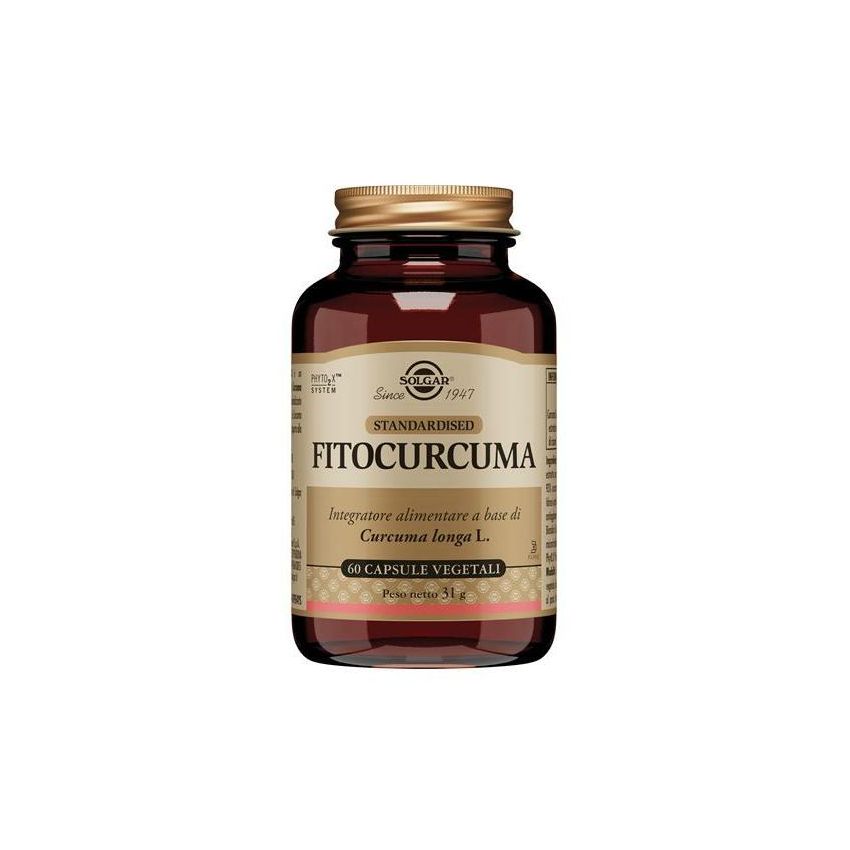 Solgar Fitocurcuma - 60 Capsule Vegetali