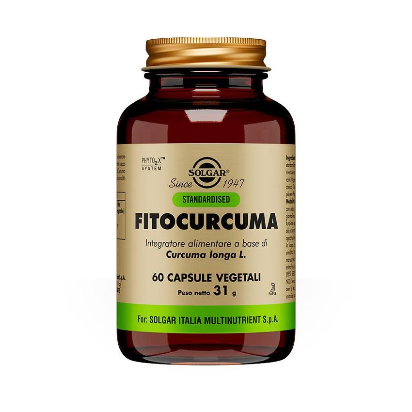 Solgar Fitocurcuma - 60 Capsule Vegetali