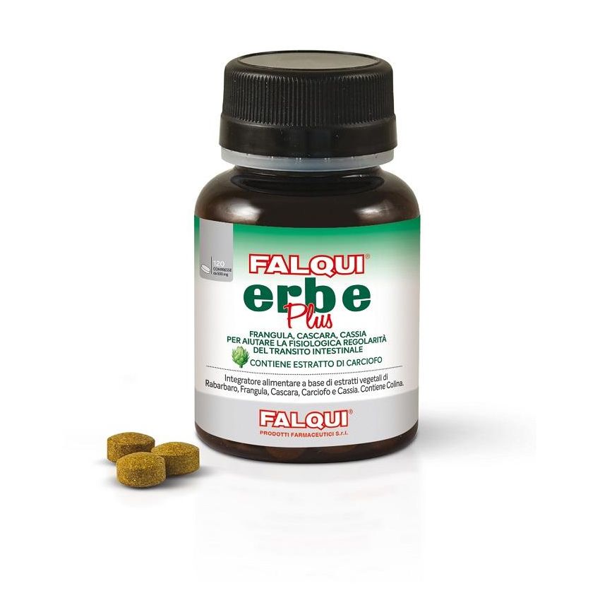 Falqui Erbe Plus Compresse per la Salute e il Benessere, 120 Pezzi
