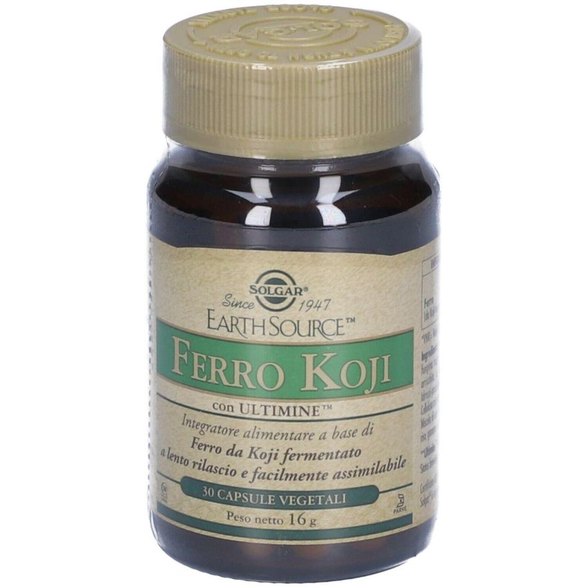 Solgar Ferro Koji Vegetariano - Pacco da 30 Capsule