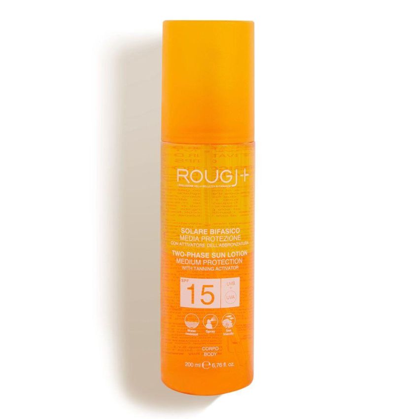 Intensificatore Abbronzatura Bifasico Rougj Suntech SPF15 - 100ml