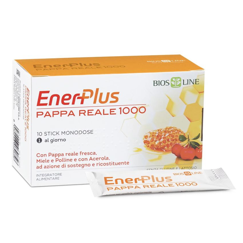 Bios Line EnerPlus Pappa Reale 1000 - 10 Bustine Energizzanti