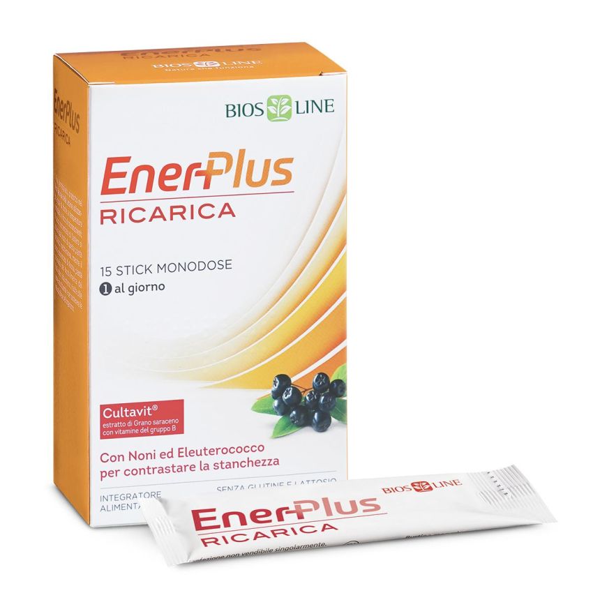 Bios Line Enerplus Ricarica - 15 Bustine Energizzanti
