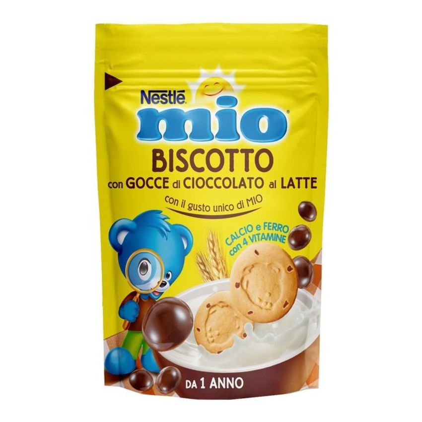 Nestl√® Mio Biscotto: Gocce di Cioccolato al Latte, 150g - Adatto per Bambini da 1 Anno in su