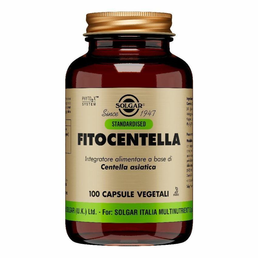 Solgar Fitocentella: 100 Capsule Vegetali