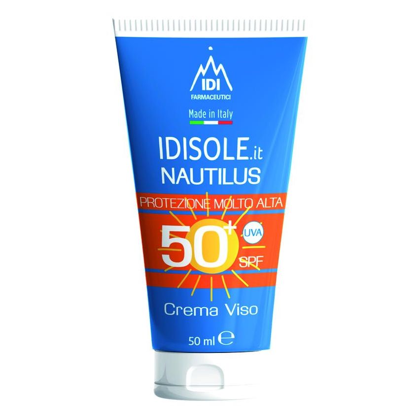 Idisole-IT Crema Protettiva per il Viso SPF 50+ - 50ml