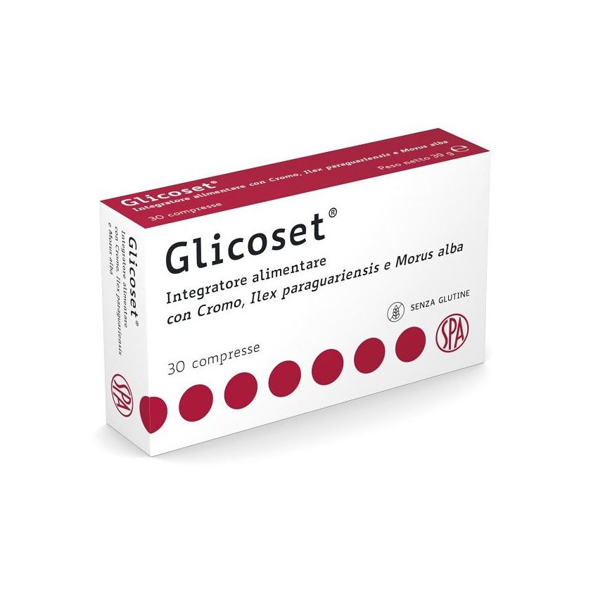 Glicoset: Integratore con 30 Compresse per il Controllo della Glicemia