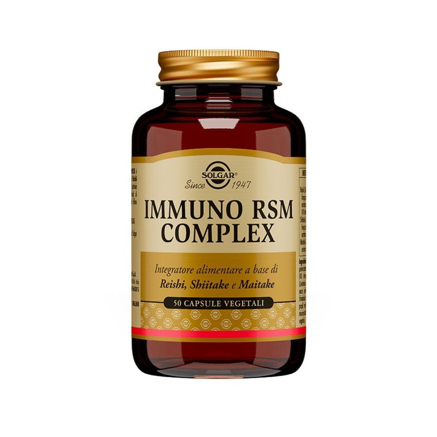 Solgar Complex RSM per il Sistema Immunitario - 50 Capsule Vegetali