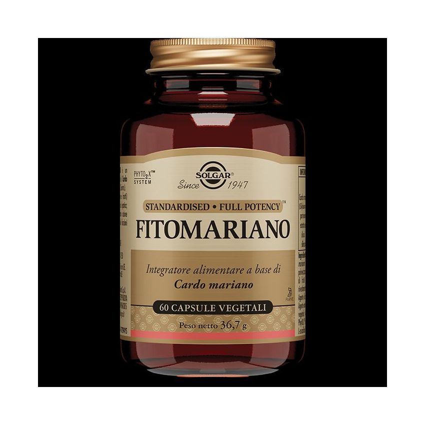 Solgar Fitomariano - Integratore Naturale, 60 Capsule