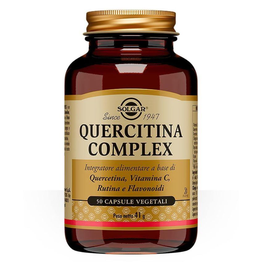 Solgar Quercetin Complex - Integratore Alimentare 50 Capsule