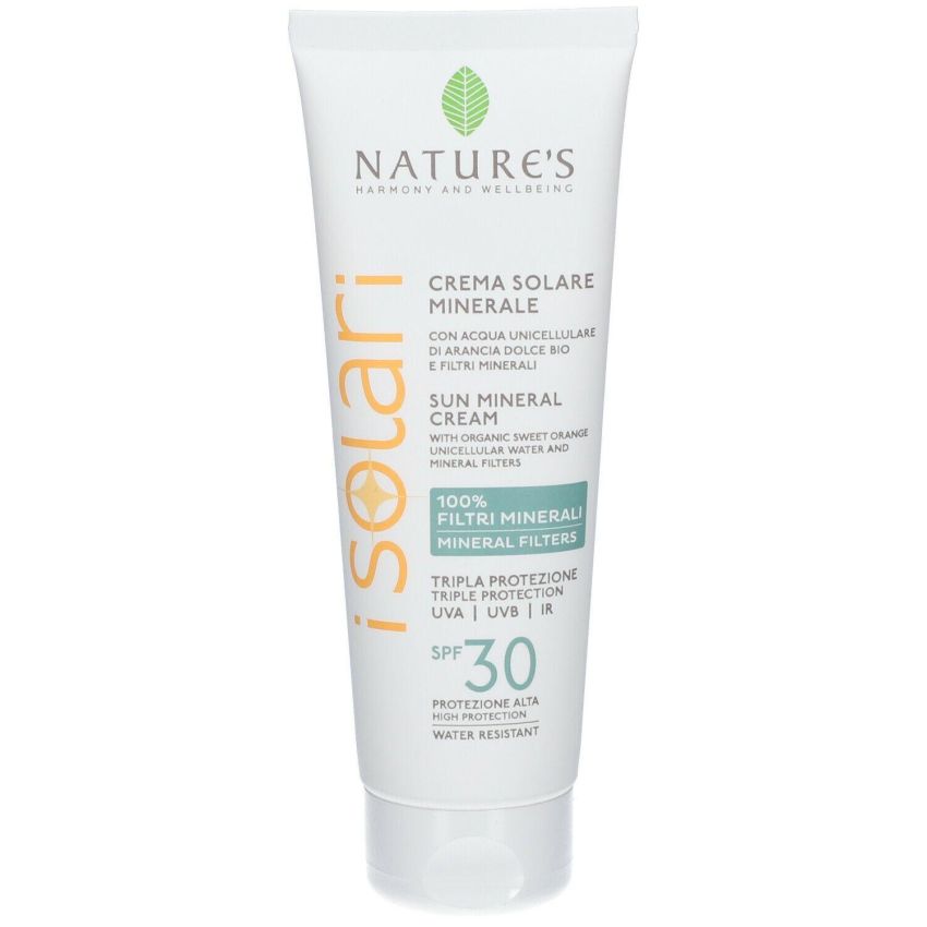 Nature's Solari Crema Solare Minerale SPF 30 - 100ml