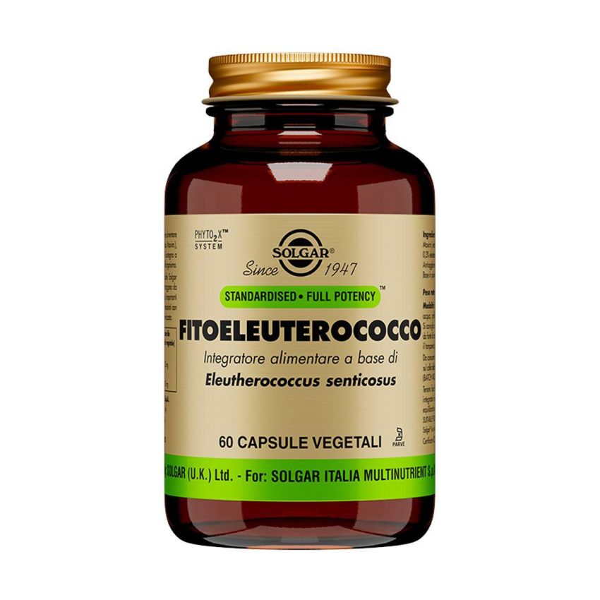 Solgar Eleutherococco 60 Capsule Vegetali