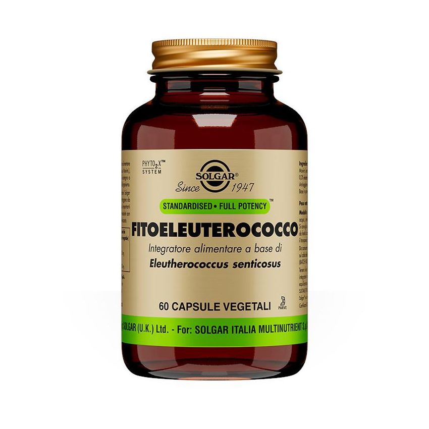 Solgar Eleutherococco 60 Capsule Vegetali