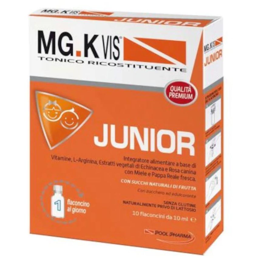 MGK Vis Junior - Tonico Ricostituente - 10 Flaconcini da 10ml
