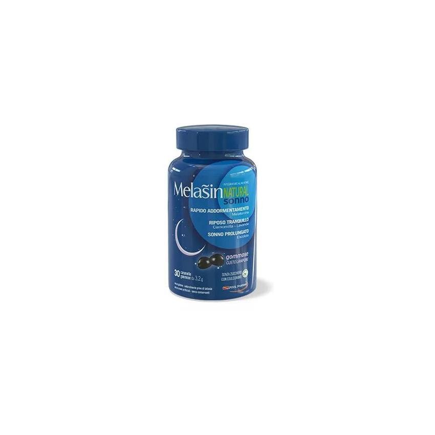Melasin Natural 1mg: 30 Caramelle Gommose per il Sonno