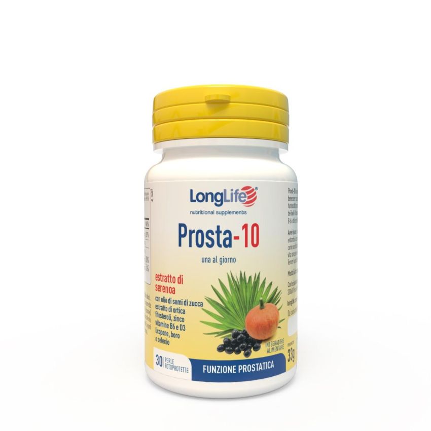 Longlife Prosta-10 Salute della Prostata - 30 Capsule
