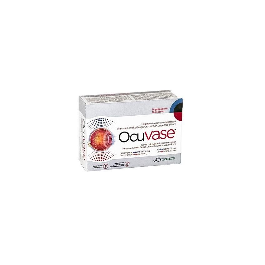 Ocuvase Compresse per Salute degli Occhi - 60 Pezzi