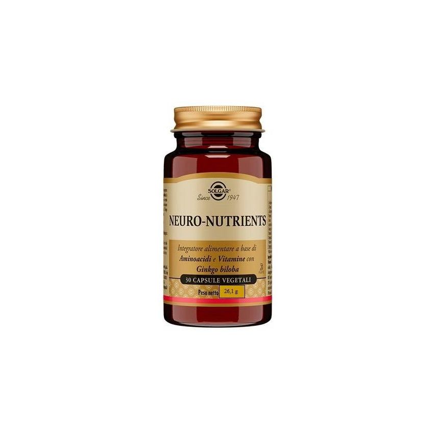 Solgar Neuro-Nutrienti 30 Capsule Vegetali