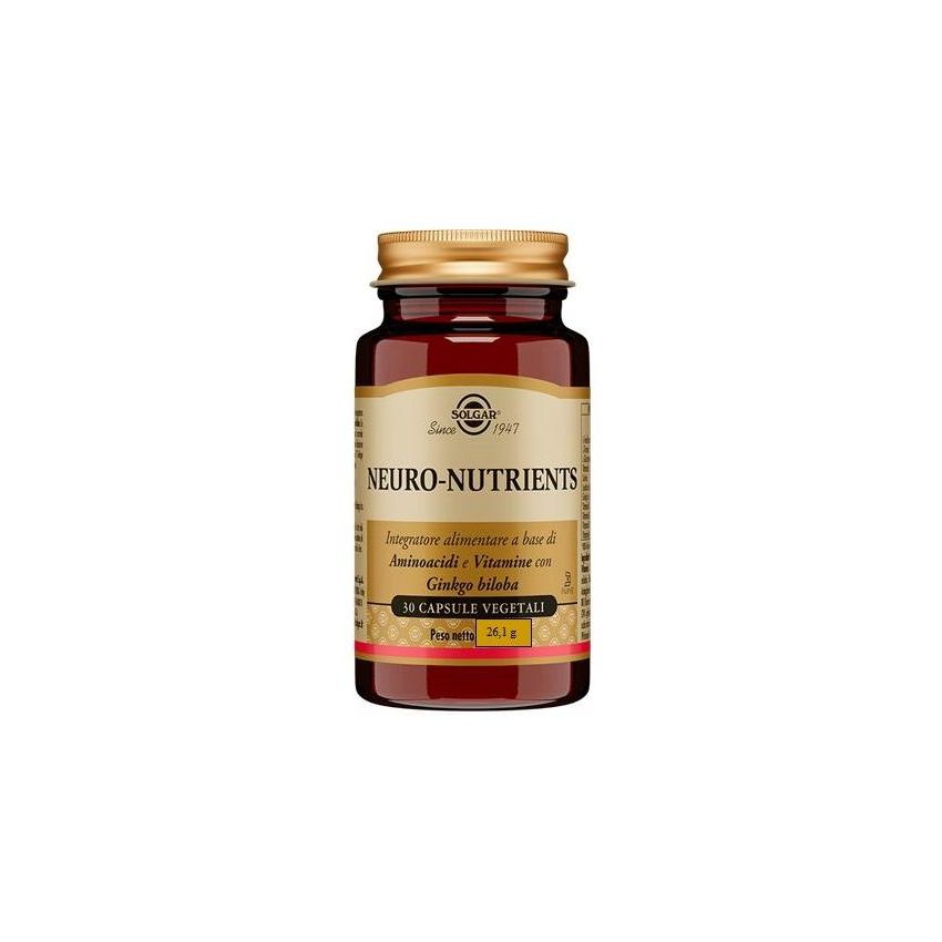 Solgar Neuro-Nutrienti 30 Capsule Vegetali
