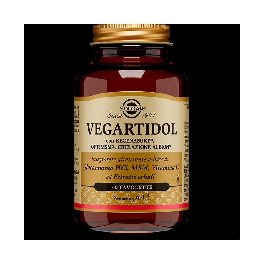 Solgar Vegartidol - Integratore Vegetale Salutare, 60 Tavolette