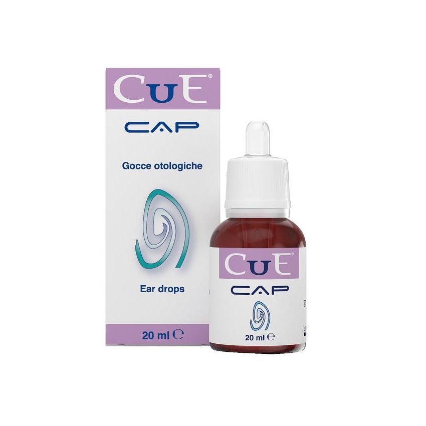 Cue Cup Gocce otologiche per l'orecchio, 20ml