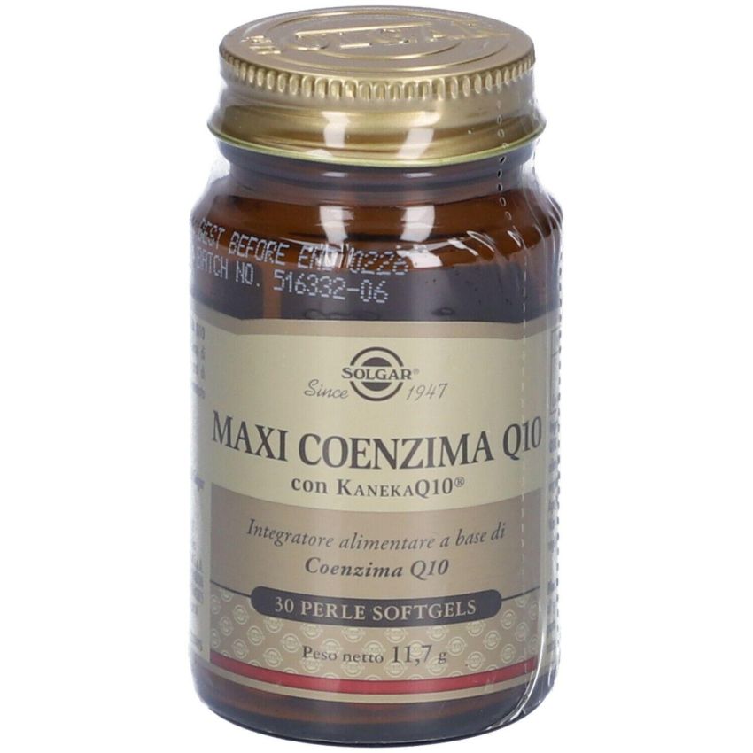 Solgar Maxi CoQ10 - 30 Perle Softgel di Coenzima Q10