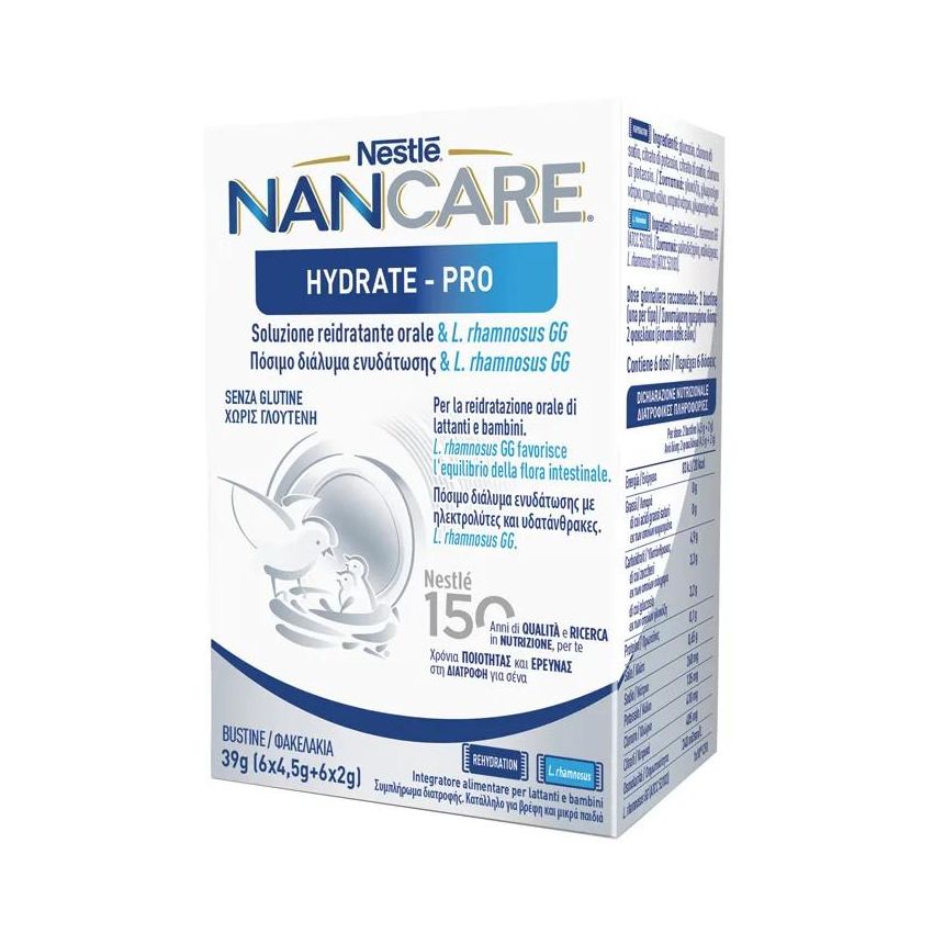 Nestlé Nancare Hydrate Pro - 12 Bustine idratanti