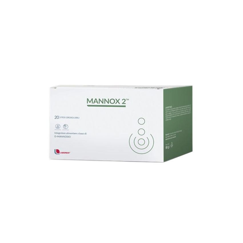 Mannox 2 - 20 Bastoncini Orosolubili