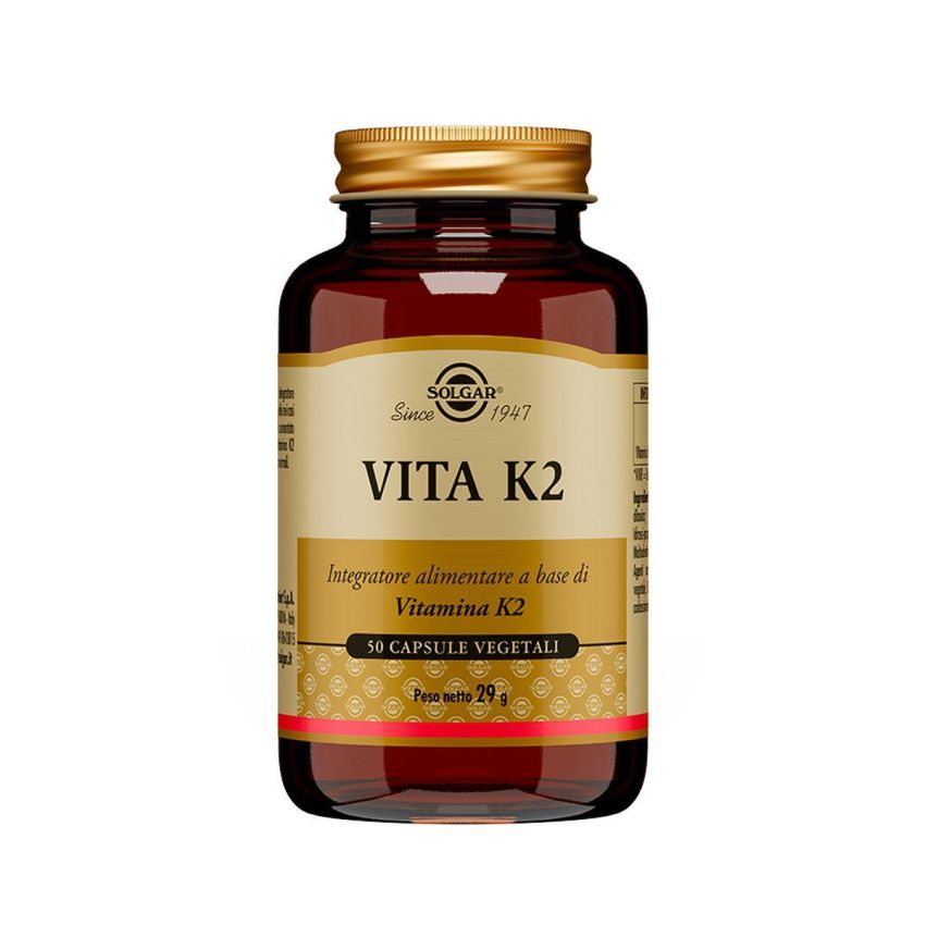 Solgar Vita K2 Supplement - 50 Capsule