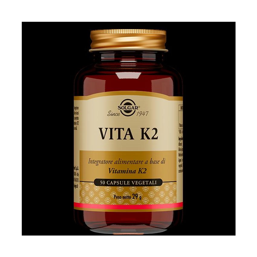 Solgar Vita K2 Supplement - 50 Capsule