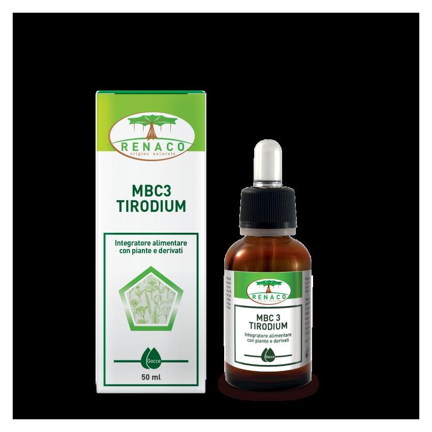 MBC3 Tirodium - Gocce Toniche per il Benessere, 50ml