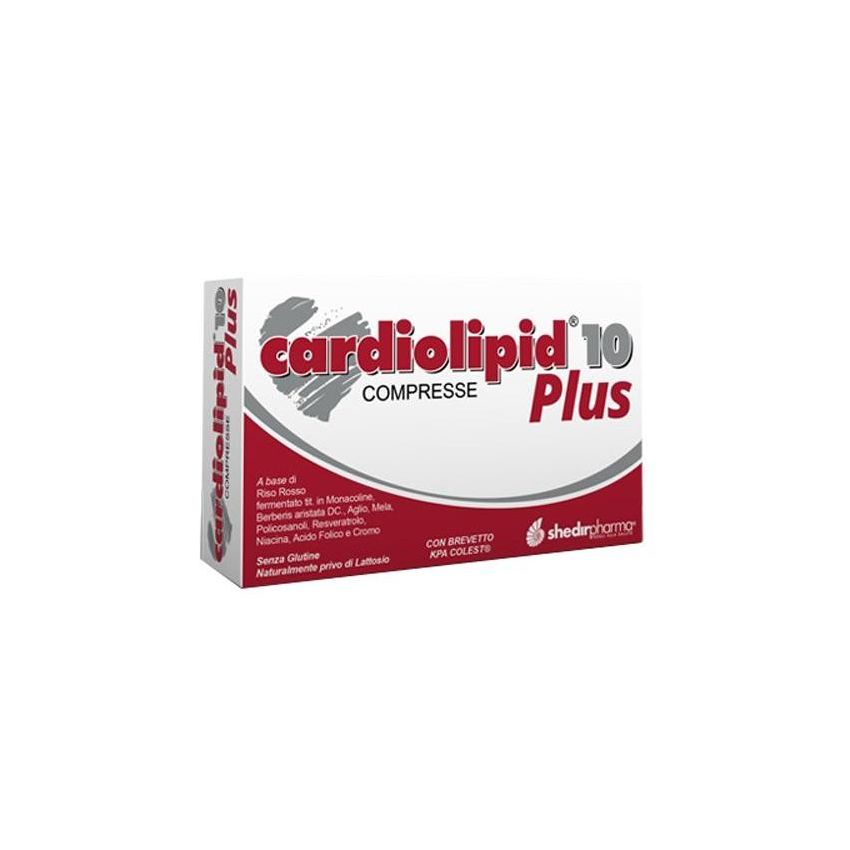 Cardiolipid Plus 10 - Integratore Cardiaco con 30 Compresse