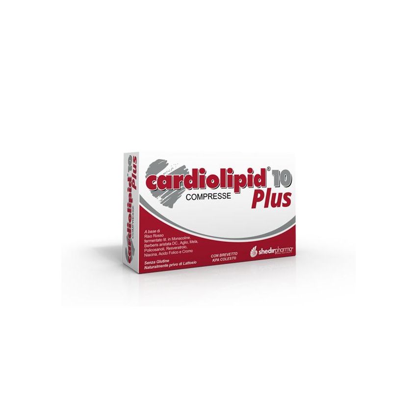 Cardiolipid Plus 10 - Integratore Cardiaco con 30 Compresse