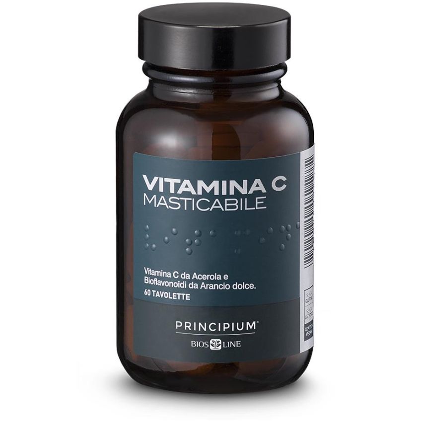 Bios Line Principium - Vitamina C Masticabile - 120 Tavolette