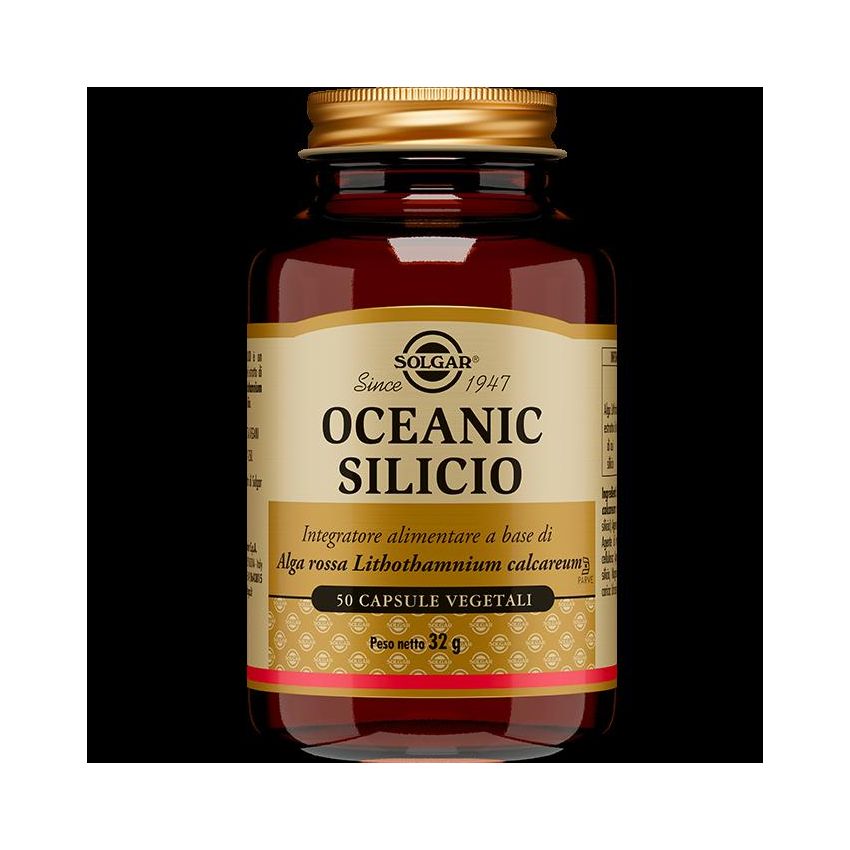 Solgar Silicio Oceanico Vegetale - 50 Capsule