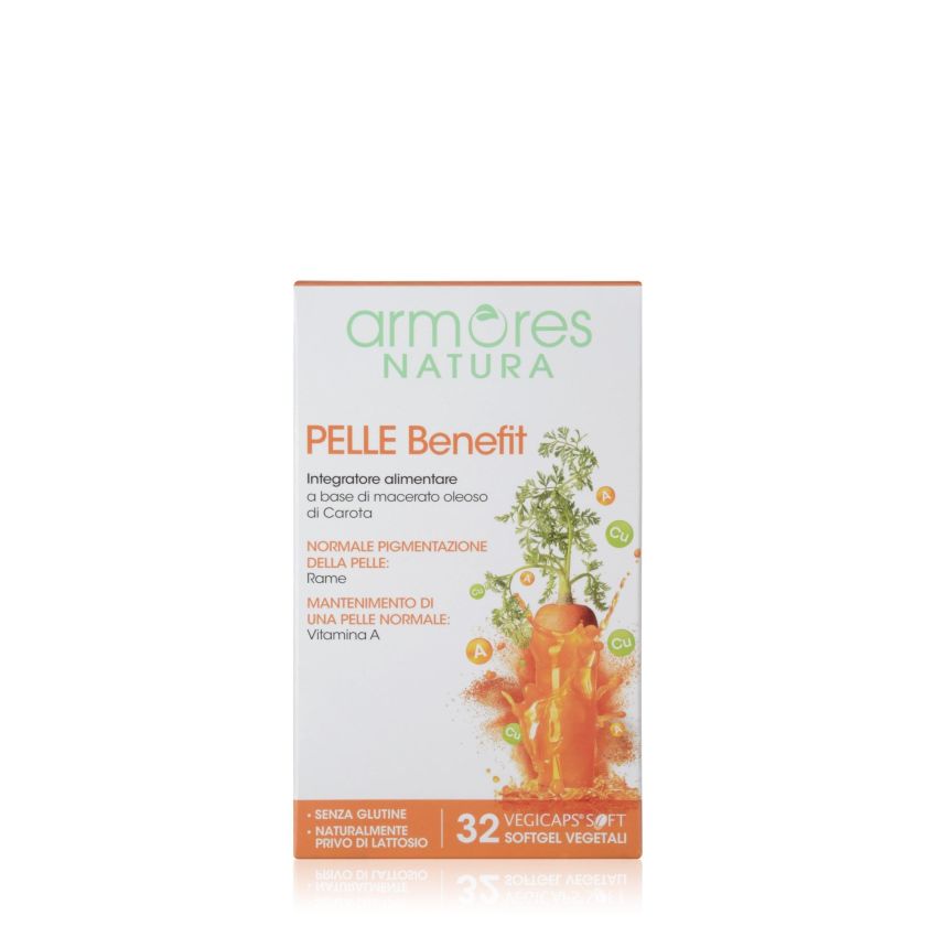 Benefici della Pelle Naturale di Armores - 32 Capsule