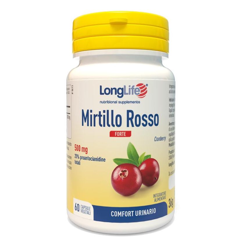 Longlife Forte Mirtillo Rosso - 60 Vegicaps
