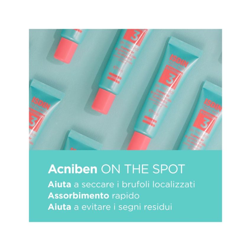 Isdin Acniben Trattamento Target per Imperfezioni del Viso, 15ml