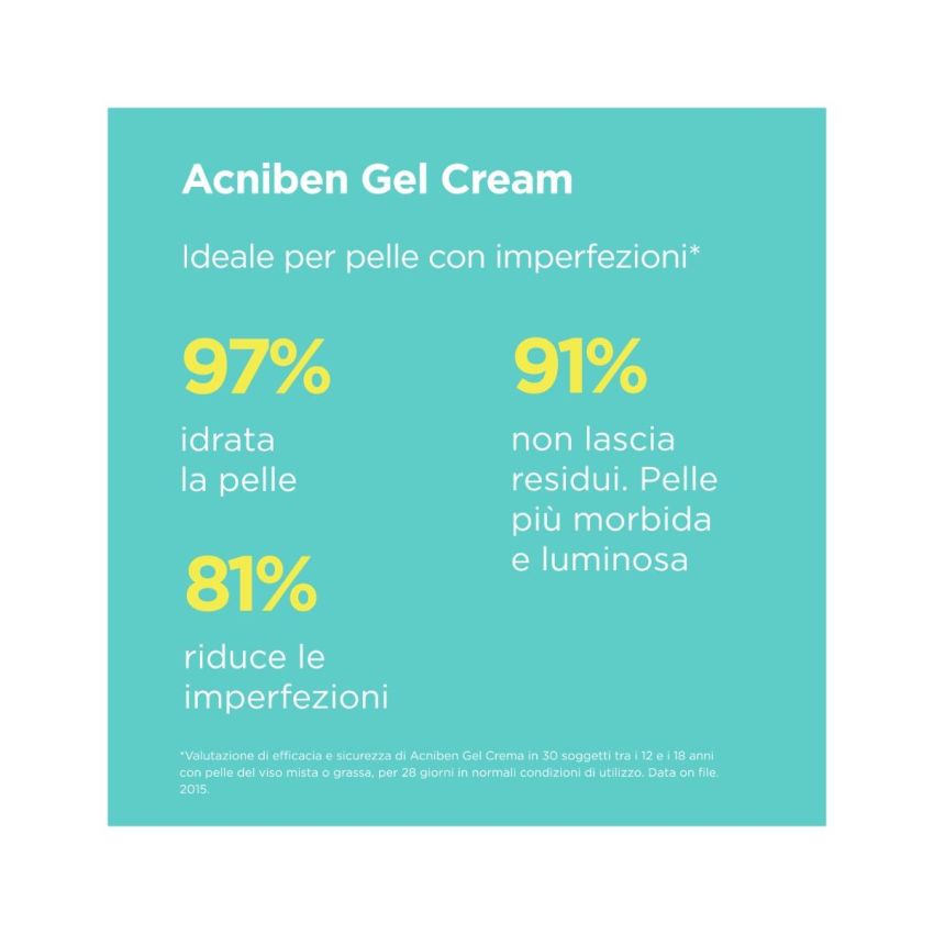 Isdin Acniben Equilibrante - Gel Crema per Pelle Grassa, 40ml