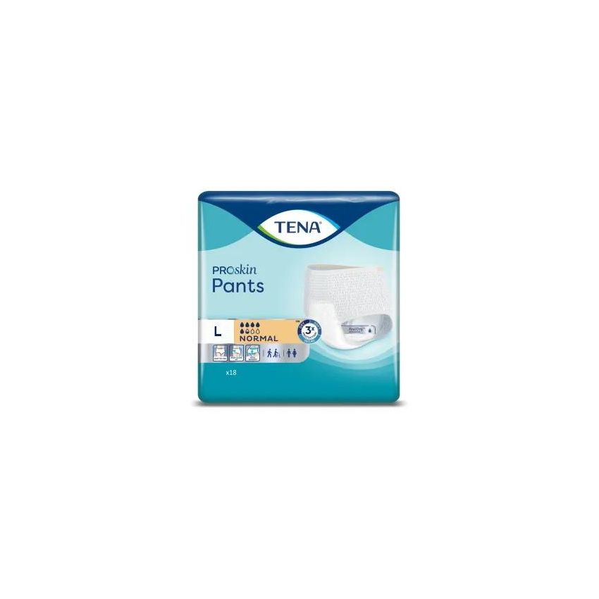 Tena Pants Normal - Mutandine Assorbenti Taglia L da 18 Pezzi