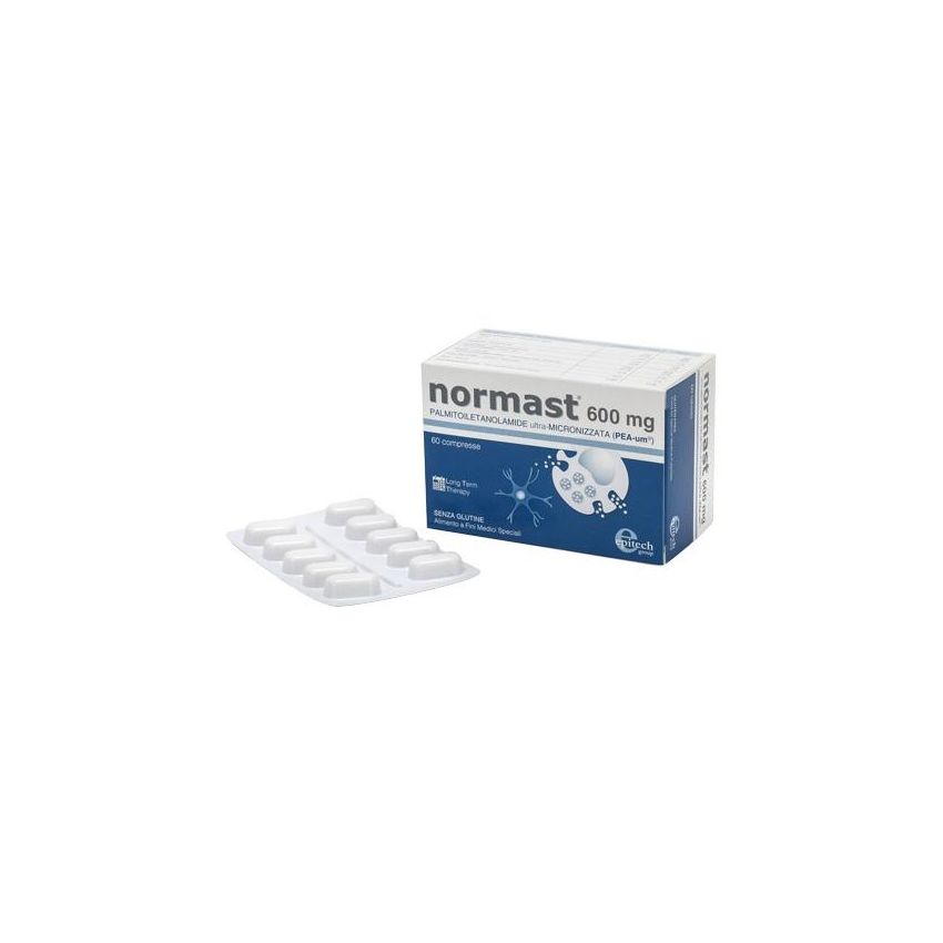 Normast Compresse per il Benessere del Nervo - 600mg, Pacco da 60