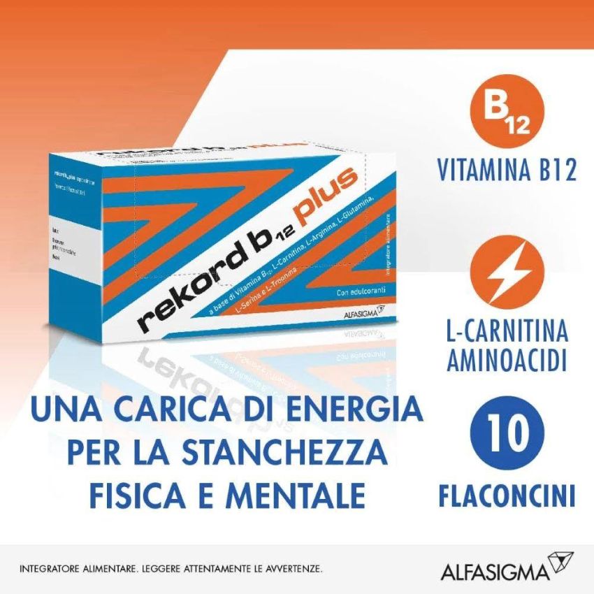 Rekord B12 Plus - Pacchetto di 10 Flaconcini da 10ml