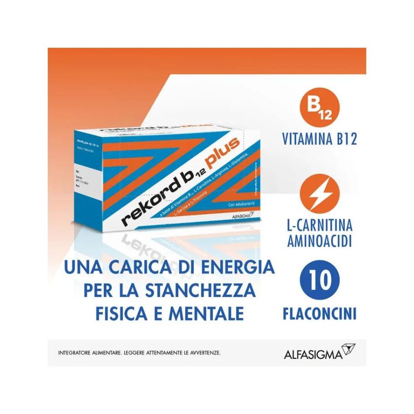 Rekord B12 Plus - Pacchetto di 10 Flaconcini da 10ml