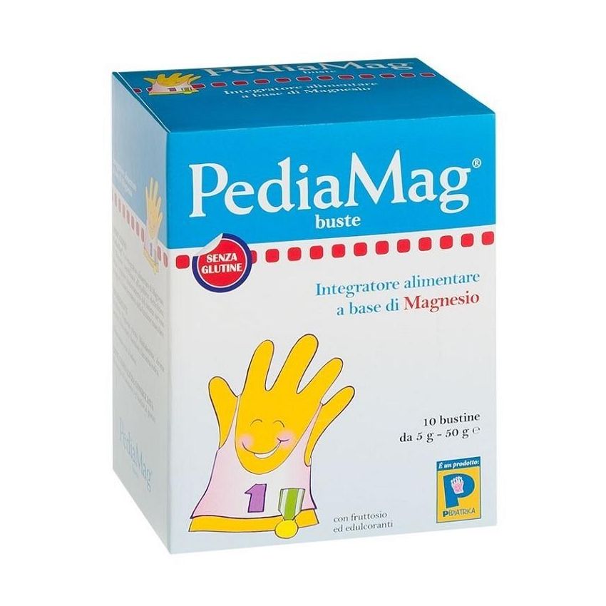 Pediamag - Integratore Alimentare per Bambini, 10 Bustine
