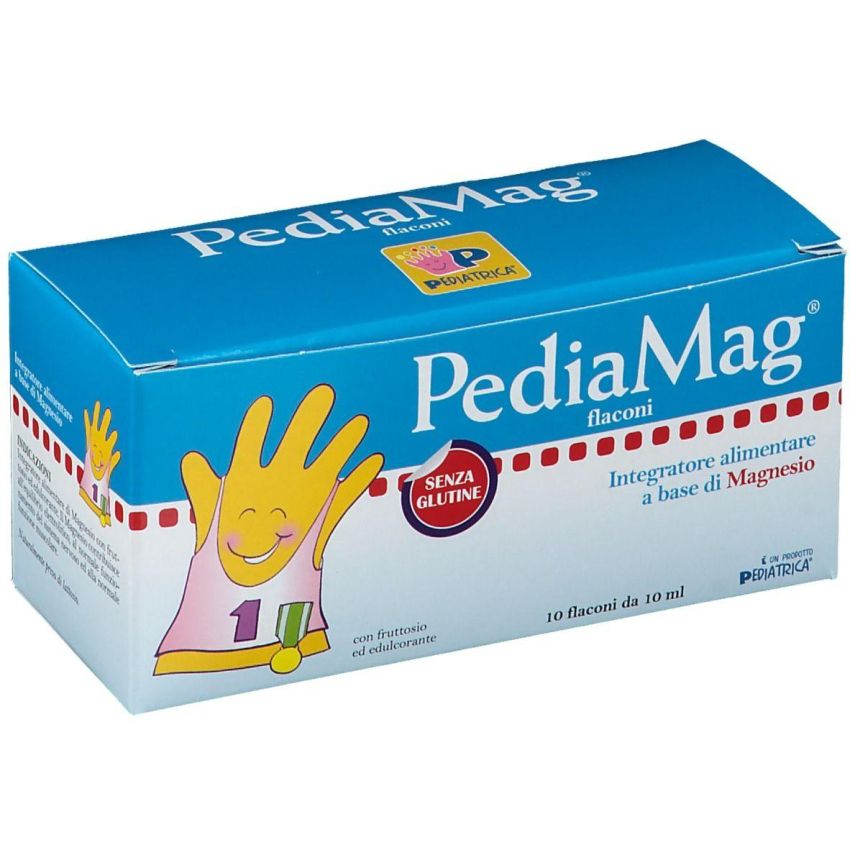 Pediamag - 10 Flaconcini Integratori Alimentari per Bambini