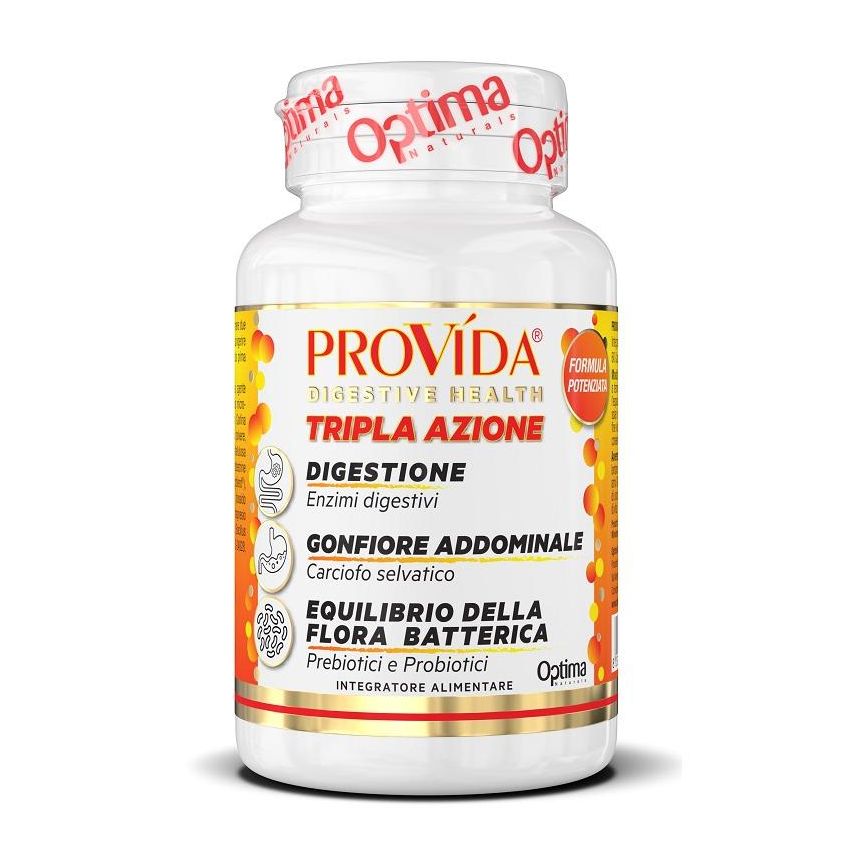 Provida Vegans Enzymes - Flacone da 60 Capsule Vegetali da 500mg