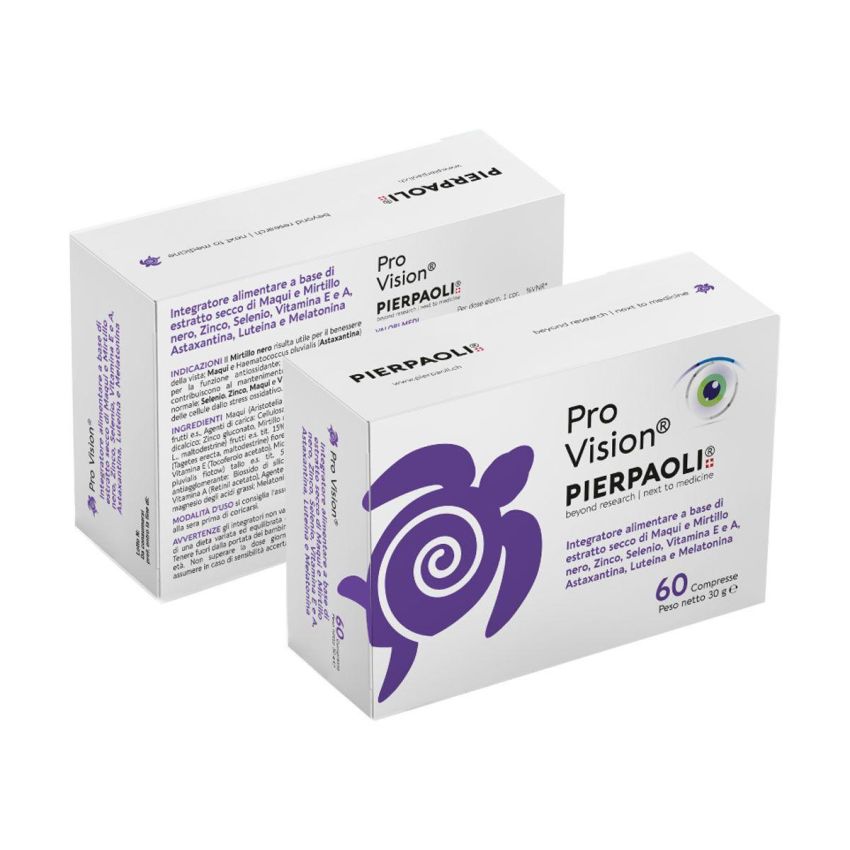 Pierpaoli Pro Vision - Integratore per la Salute Oculare, 60 Compresse