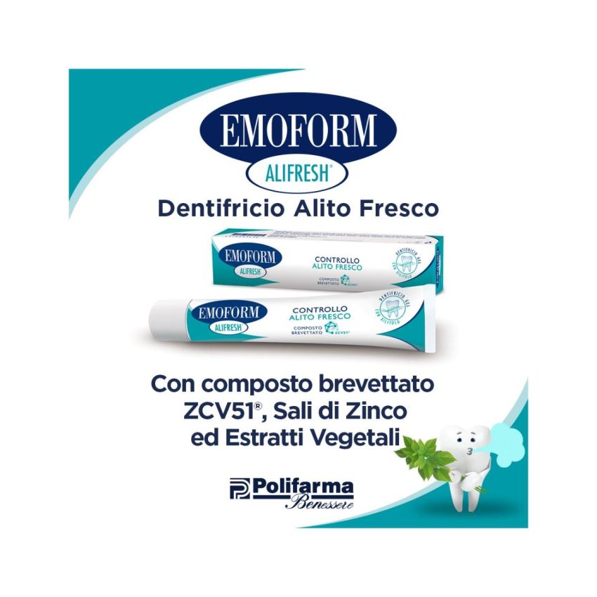 Dentifricio Emoform Alifresh 75ml
