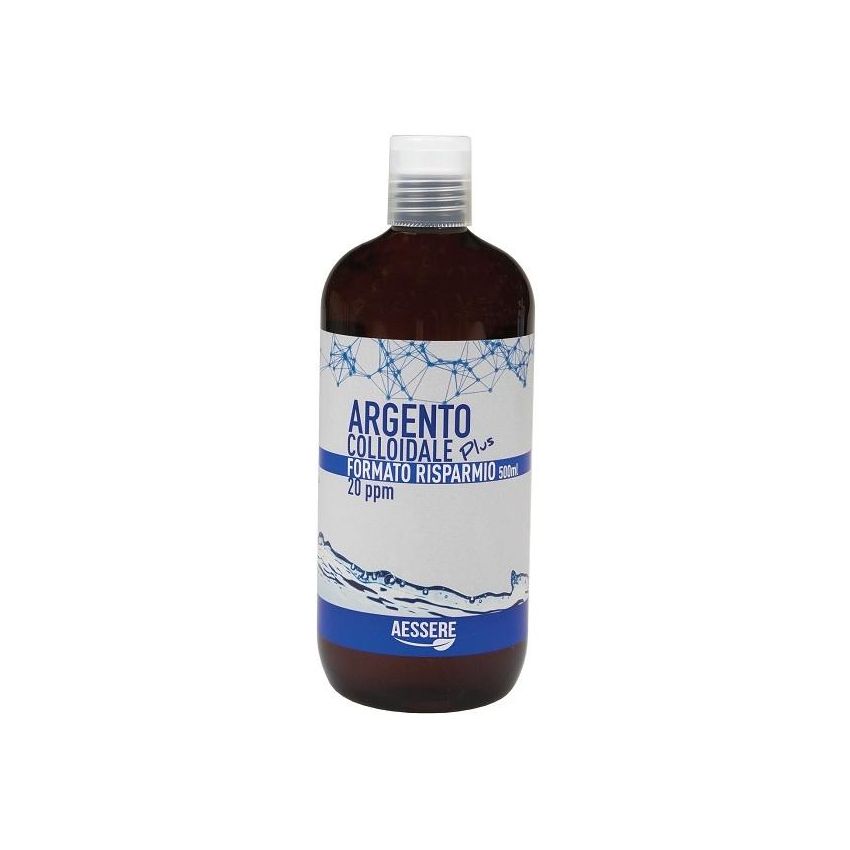 Argento Colloidale Plus Avanzato 20ppm - Flacone da 500ml